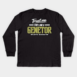 Genetor - Trust Me Series Kids Long Sleeve T-Shirt